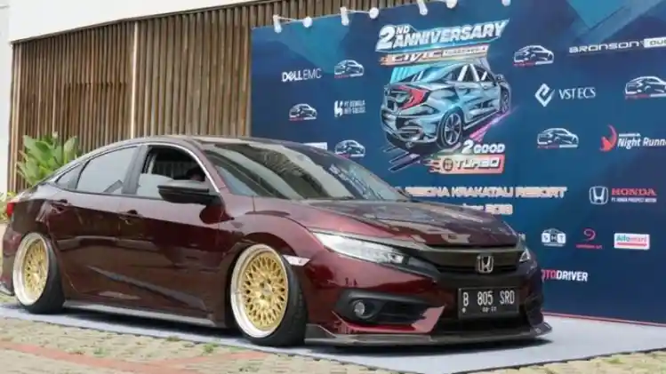 Komunitas Honda Civic Turbo Masuki Usia 2 Tahun Seperti Ini Selebrasinya