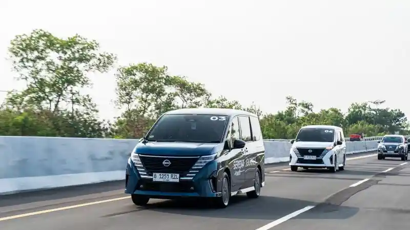 Geber Nissan Serena E Power Jakarta Semarang Segini Konsumsi BBM Nya