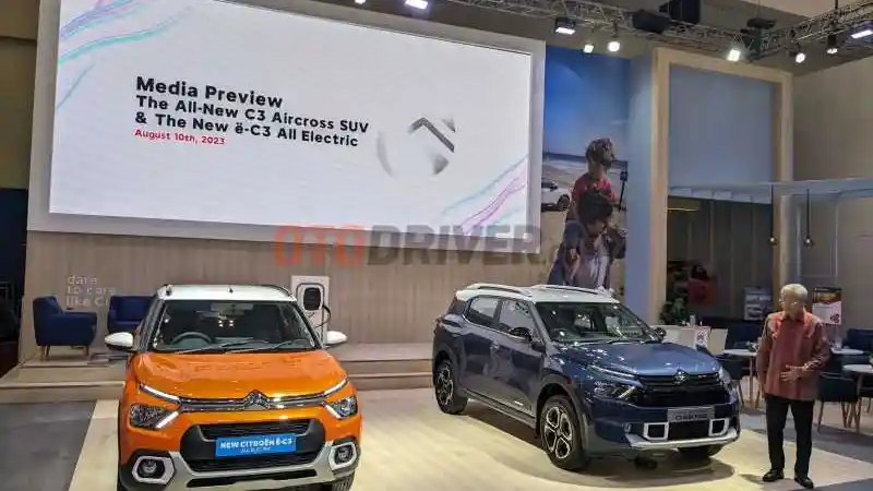 Citroen Hadirkan SUV All New C3 Aircross Dan Mobil Listrik New E C3 Di