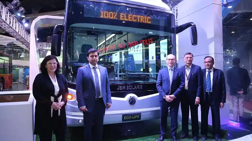 Foto - Intip Teknologi JBM Solaris Eco-Life Electric Bus, Bus Listrik India Rasa Eropa