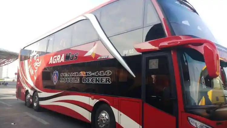 Foto - Agra Mas Luncurkan Bus Double Decker Mewah Trayek Bogor-Jakarta-Jepara