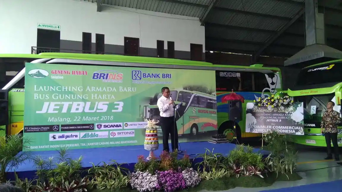 Bus - Ini Fasilitas Lengkap Enam Armada Premium Bus Gunung Harta Peremajaan Trayek Bus Malam 