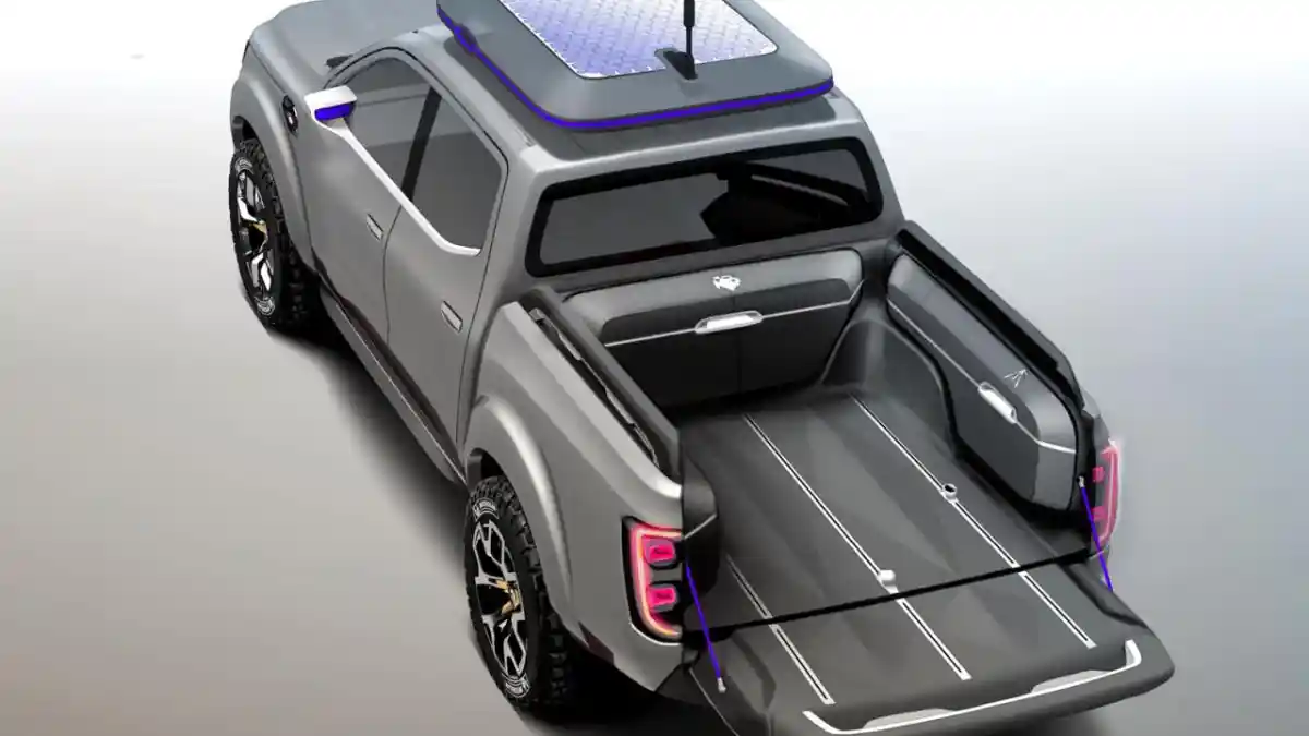 Foto - Renault Alaskan, Double Cabin Hasil Kolaborasi Dengan Nissan.