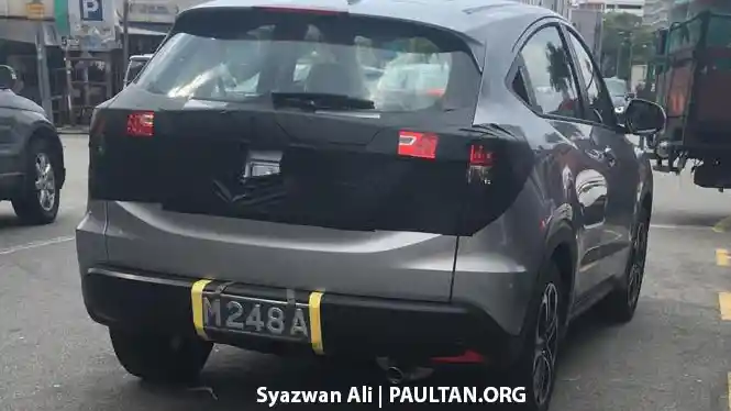 Foto - SPY SHOT: Honda HR-V Facelift di Malaysia