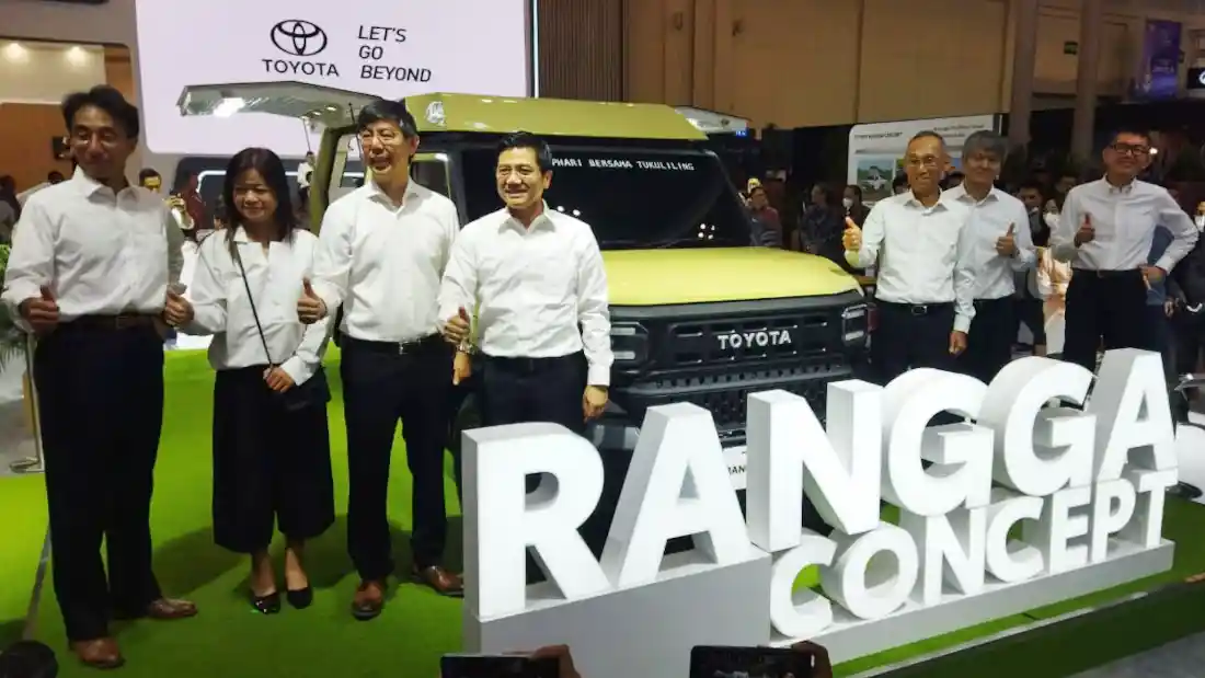Foto - Toyota Rangga Concept Tampil Atraktif di GIIAS 2023