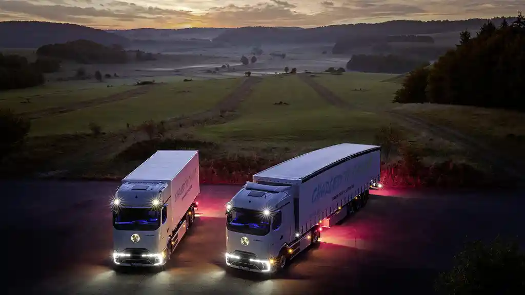 Foto - Rilis Truk Listrik eActros 600, Mercedes-Benz Berhenti Bikin Truk Diesel? 
