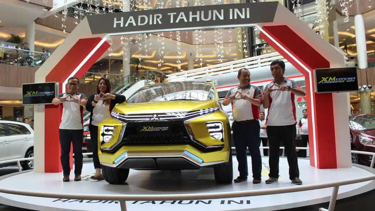 Foto - Mitsubishi XM Concept Tebar Pesona Di Bandung Jelang Produksi Massal