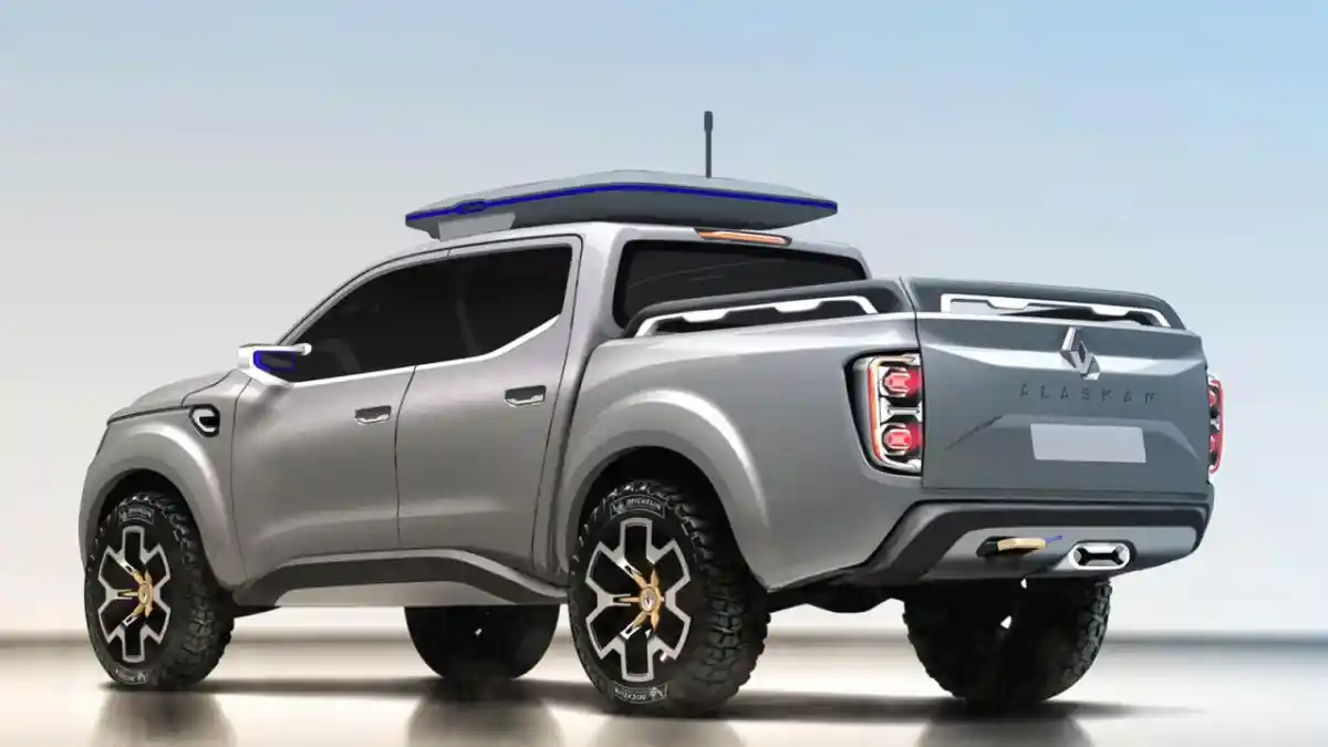 Foto - Renault Alaskan, Double Cabin Hasil Kolaborasi Dengan Nissan.