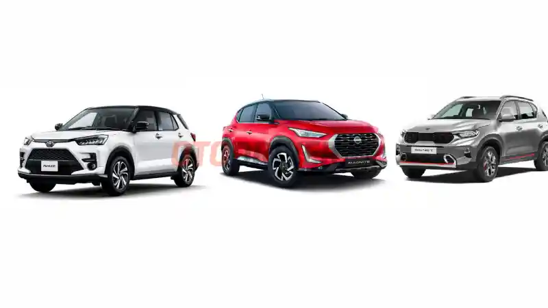 Komparasi - Adu Irit BBM Toyota Raize-Daihatsu Rocky vs Nissan Magnite vs KIA Sonet