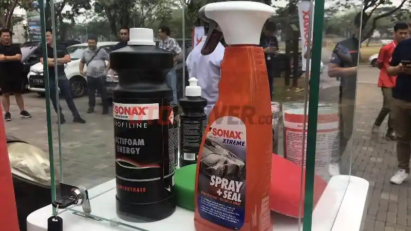 Foto - Sonax Pamer Keunggulan Produk Sabun Cuci Harga Terjangkau