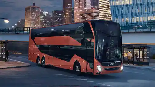 Bus - Volvo Rilis Bus Tingkat 9700 DD, Bodinya Garapan Karoseri Finlandia