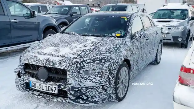 Berita - SPY SHOT: Mercedes-Benz A-Class Plug-In Hybrid 2018