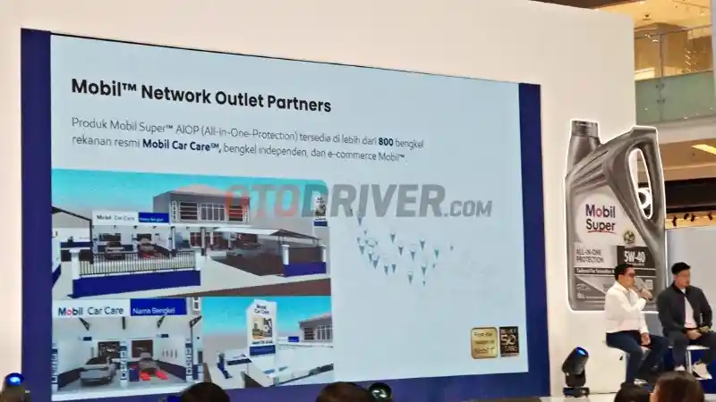 Foto - Tepis Oli Palsu ExxonMobil Perbanyak Bengkel Rekanan