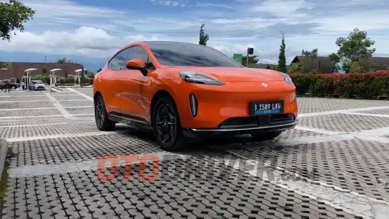 Foto - Aion Laris Manis Di Pameran Keduanya, Aion V Dipesan 733 Unit