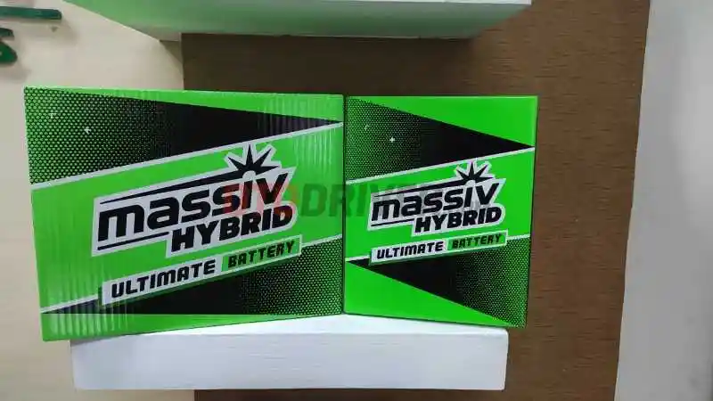 Foto - Massiv Perkenalkan Aki Ramah Lingkungan, Bisa Diisi Air Minum