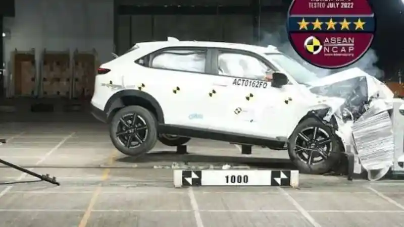 Crash Test - Valid, BR-V dan HR-V Jadi LSUV dan SUV Teraman di ASEAN