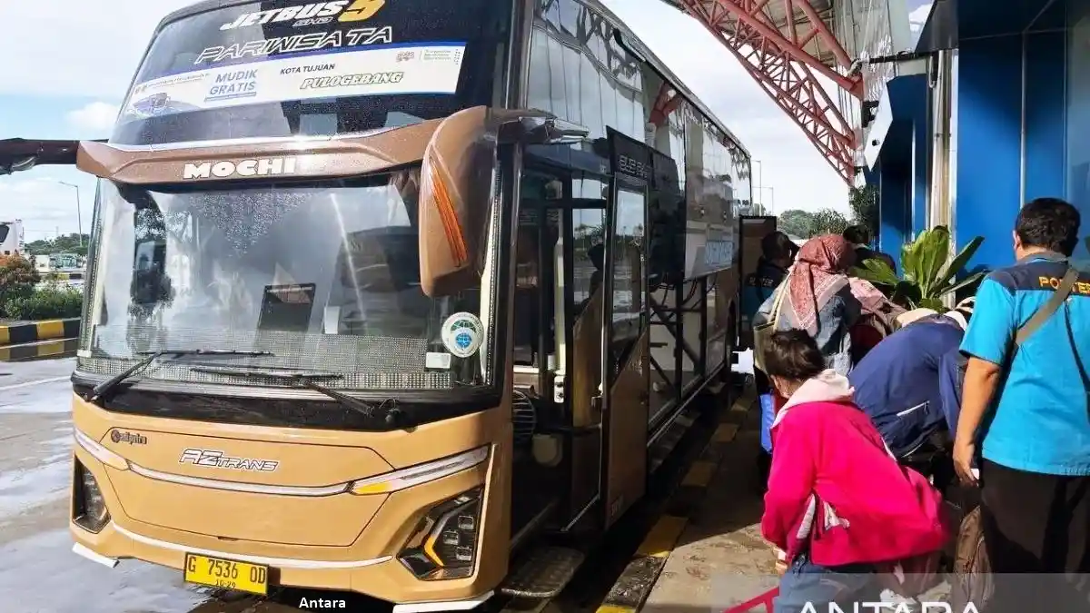 Foto - Kemenhub Gelar Angkutan Arus Balik Gratis Menuju Jakarta