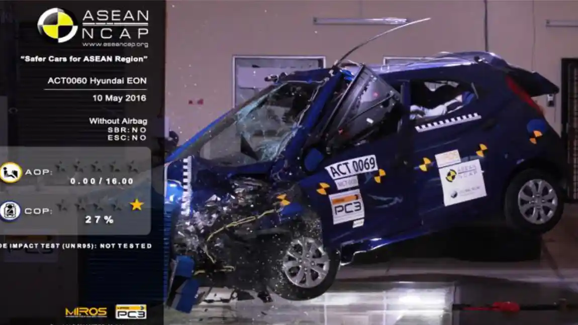 Foto - ASEAN NCAP: Kia Morning Tidak Lulus Crash Test
