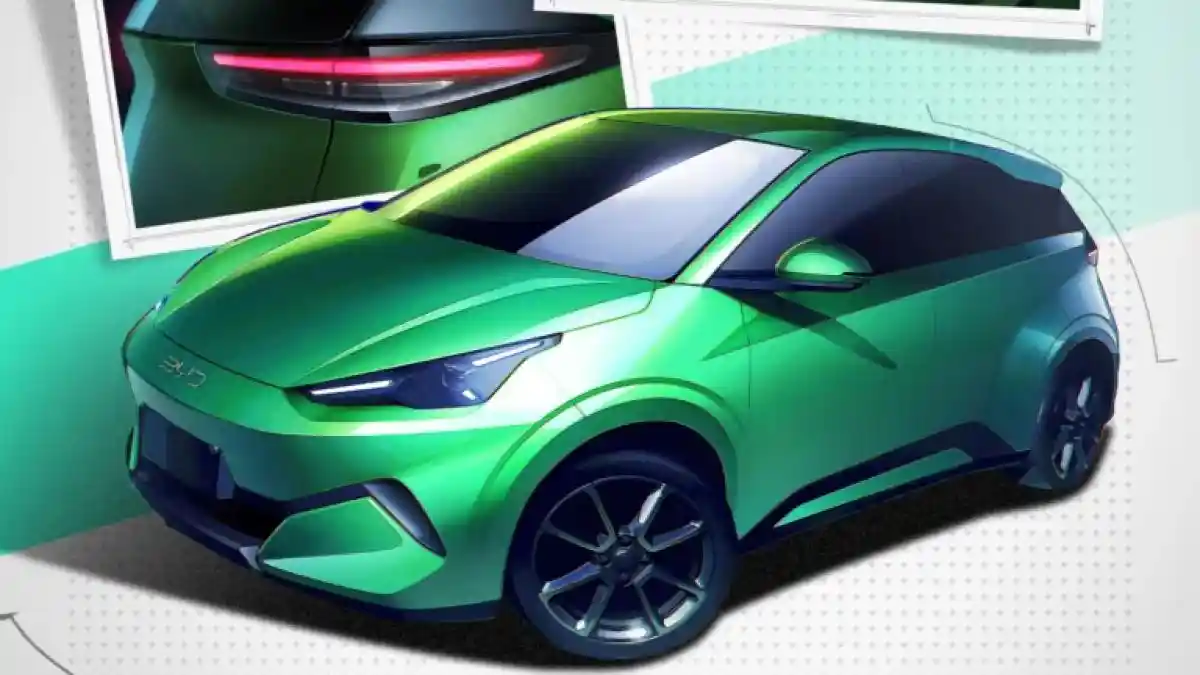 Foto - BYD Perlihatkan Sketsa Atto 1 Generasi 2