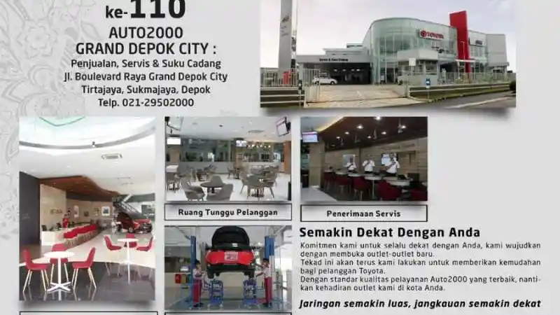 Foto - Toyota Buka Dealer Baru di Kota Belimbing