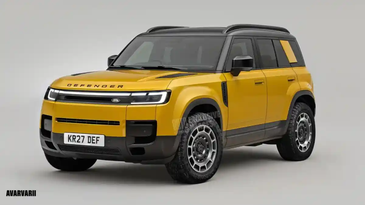 Foto - Defender Listrik Ditunda, Land Rover Pilih Hybrid Dulu
