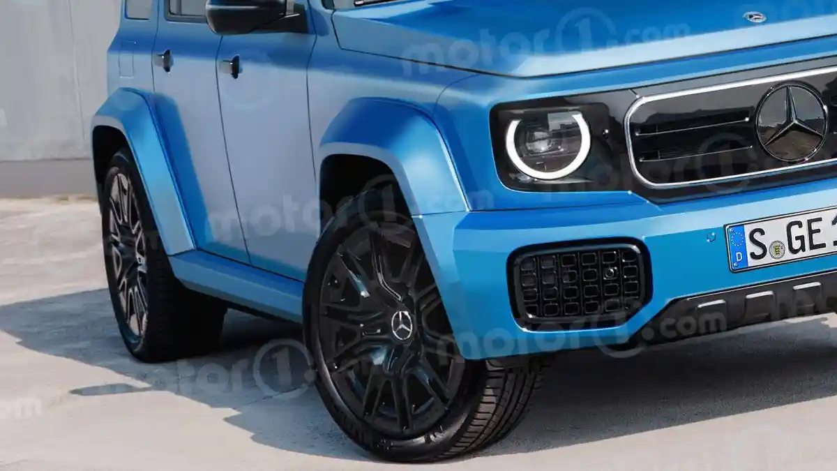 Foto - Mercedes-Benz Baby G-Wagon Bakal Seukuran Suzuki Jimny?