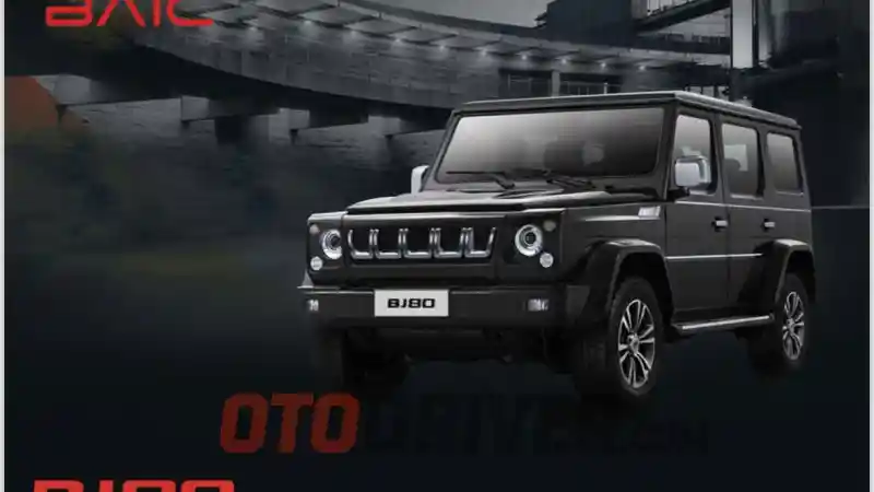 Foto - Punya Tampang Mirip Mercy G-Class, BAIC BJ 80 Mengaspal Senin di Indonesia