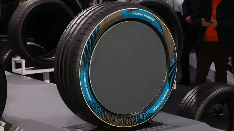 Berita - Toyo Tire Bikin Ban Baru Dari Ban Bekas 