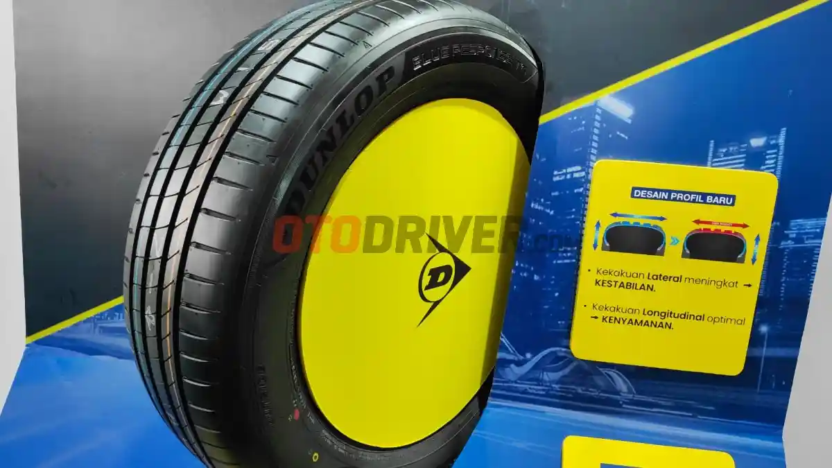 Foto - Dunlop Rilis Ban Blue Response TG, Penerus SP Sport LM705