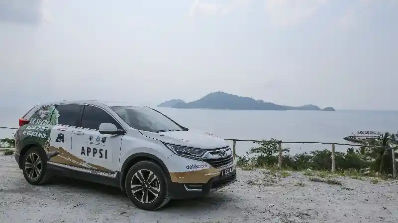 Foto - Rombongan CR-V Turbo Keliling Indonesia "Baru" Tempuh 3 Ribuan KM