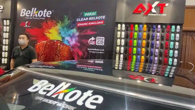 Foto - Ngecat Mobil Jadi Lebih Singkat dengan Belkote 1K Primer Surfacer 