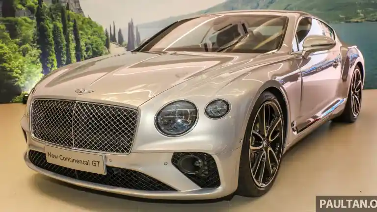 Berita - Bentley Continental GT Muncul di Malaysia, Sentuh RP 6 Miliar dan 620 DK