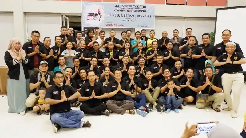 Foto - Indonesia Braver Community Chapter Bogor Usung Kegiatan Amal 