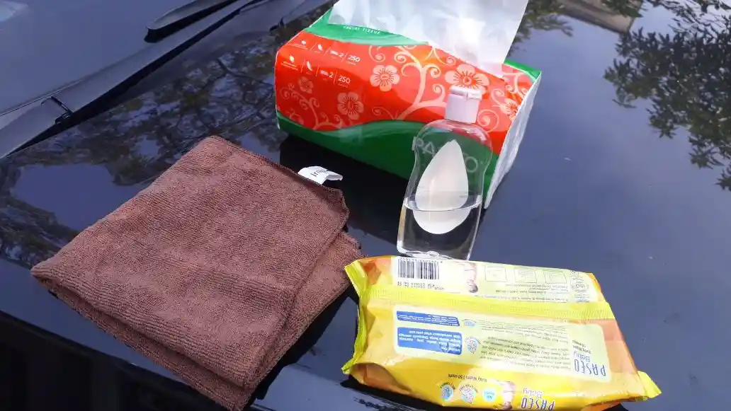 Foto - Bodi Mobil Kena Getah Pohon? ini cara mudah membersihkannya