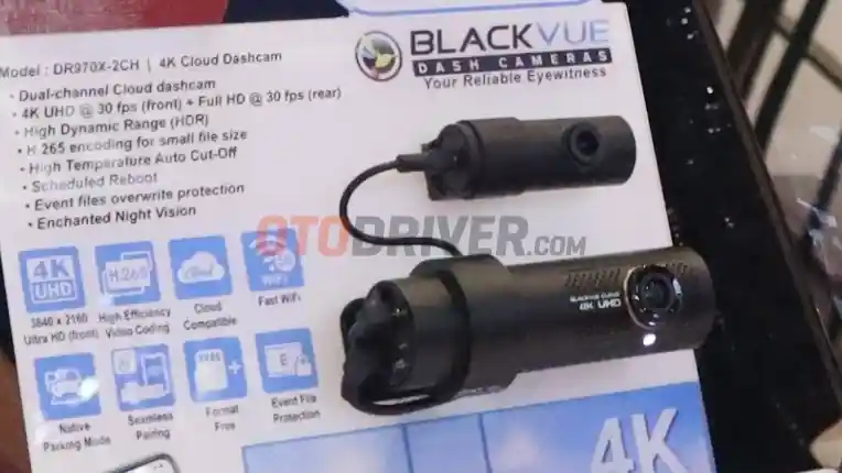 Foto - Blackvue Bawa Dua Dashcam Baru di IIMS 2023, Ini Keunggulannya