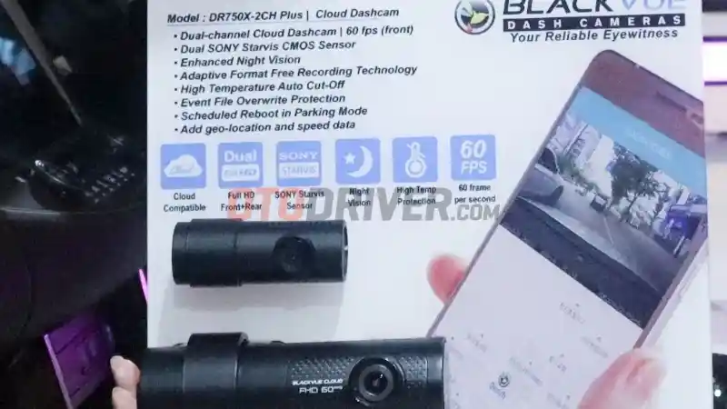 Foto - Blackvue Bawa Dua Dashcam Baru di IIMS 2023, Ini Keunggulannya