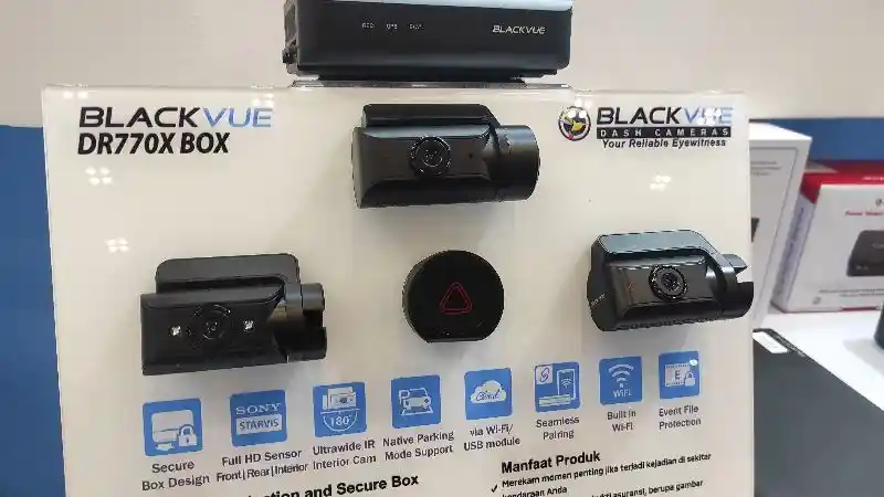 Berita - BlackVue DR770X Box, Dashcam Tiga Kamera Dengan Tingkat Keamanan Tertinggi