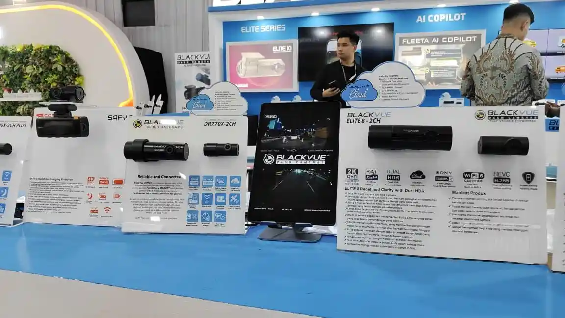 Foto - BlackVue ELITE 10 Debut di GIIAS 2026, Dashcam Kini Dibekali AI Copilot