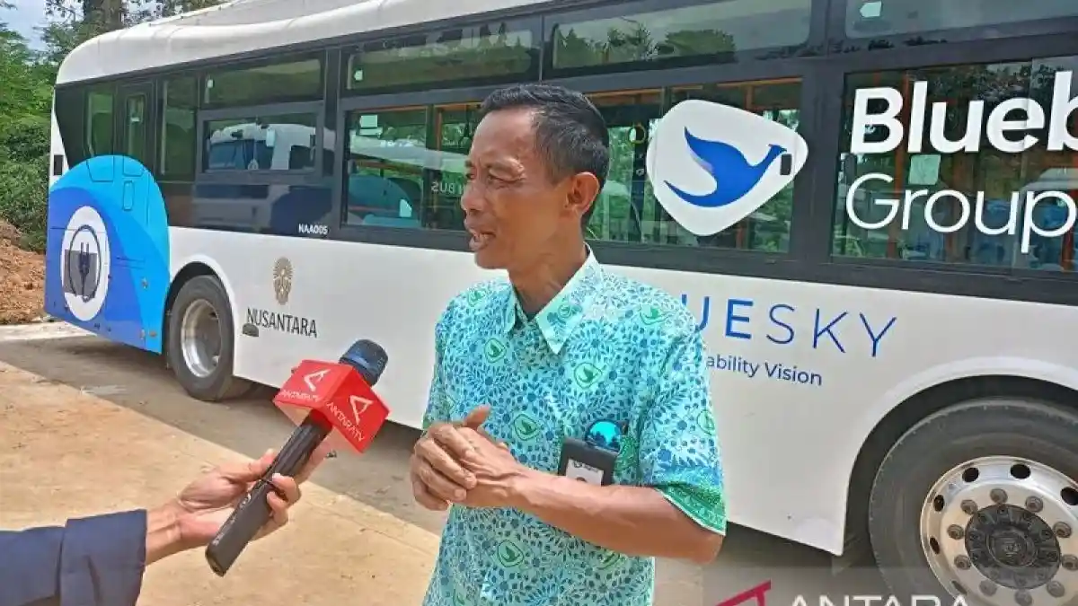 Berita - Ini Bus Listrik Dari Big Bird Untuk IKN