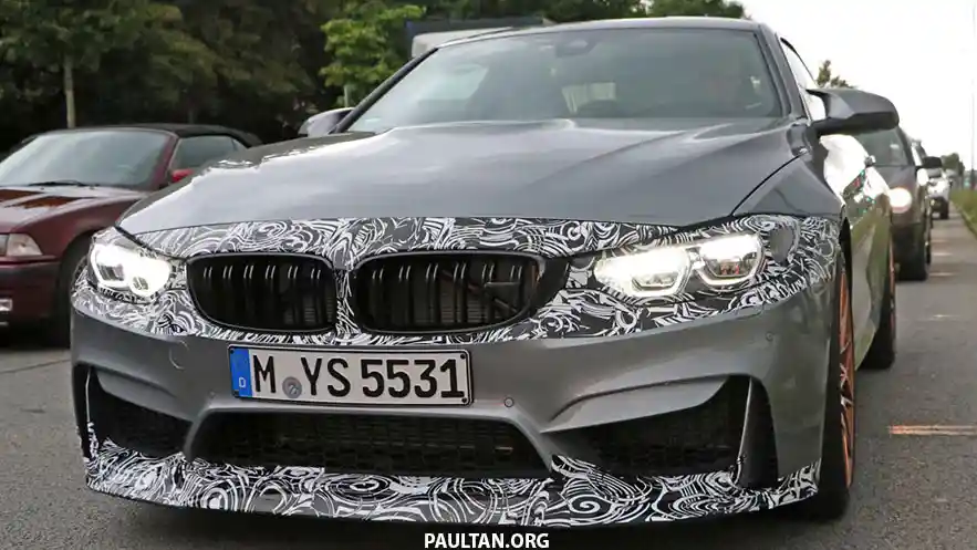 Foto - SPY SHOT: BMW M4 Facelift 2017