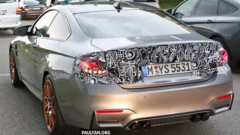 Foto - SPY SHOT: BMW M4 Facelift 2017