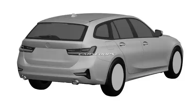 Foto - Bocoran Wujud Paten BMW Seri-3 Touring 2019 Terkuak