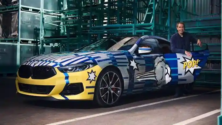 Foto - Satu-Satunya di Asia Tenggara, BMW Lelang The 8 X Jeff Koons Rp 9 M