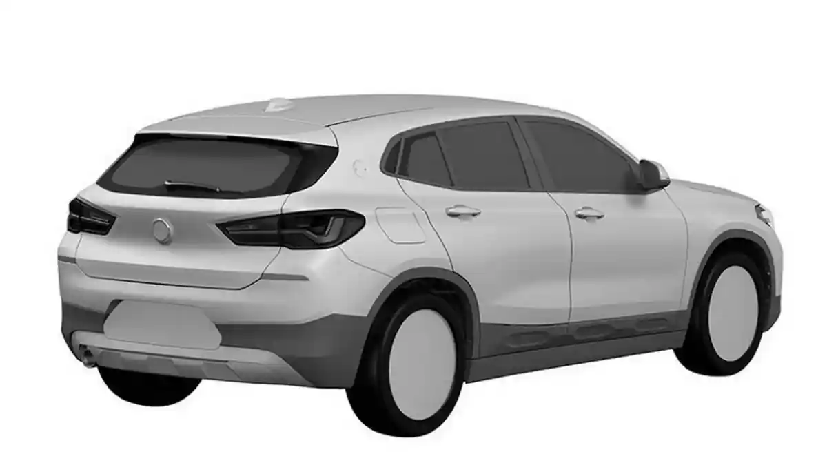 Foto - Sketsa BMW X2 2018 Bocor Dari Kantor Paten