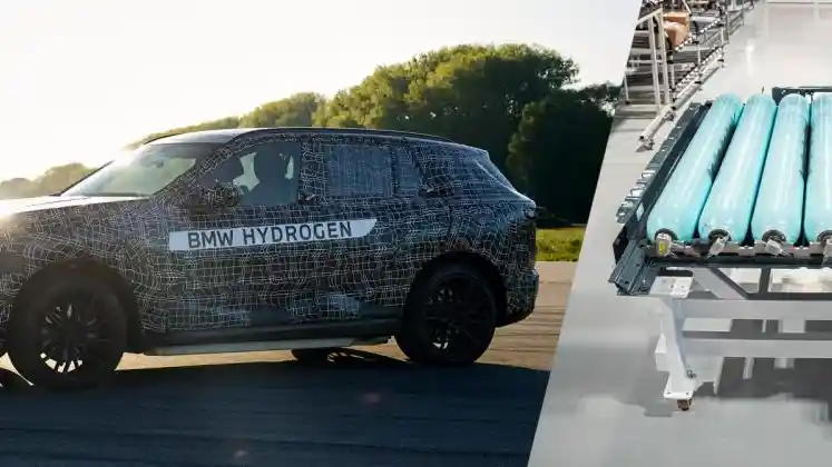 Foto - BMW iX5 Bertenaga Hydrogen Bisa Tempuh Jarak 750 Km