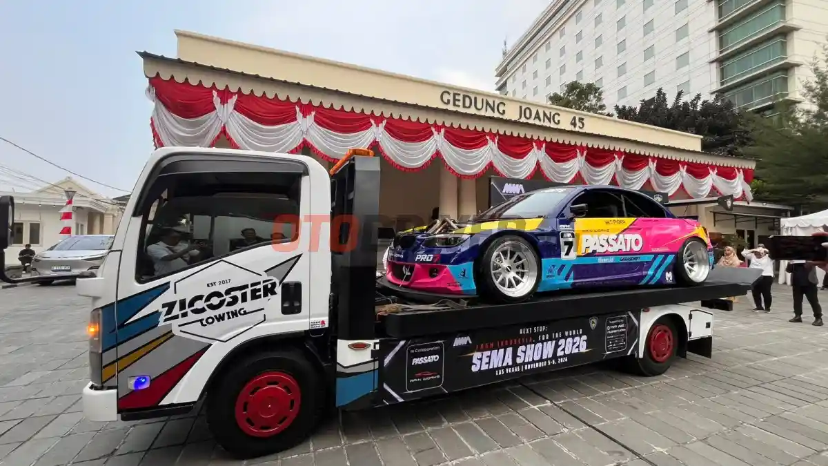 Foto - BMW Passato Dilepas dari Museum Joang ’45, Siap Wakili Indonesia di SEMA Show 2026