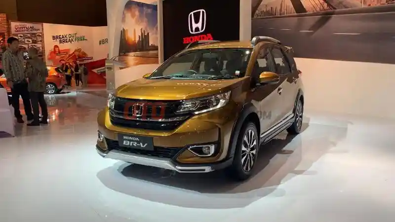 Foto - Honda BR-V Facelift Meluncur, Tipe Tertinggi Naik RP 5 Juta