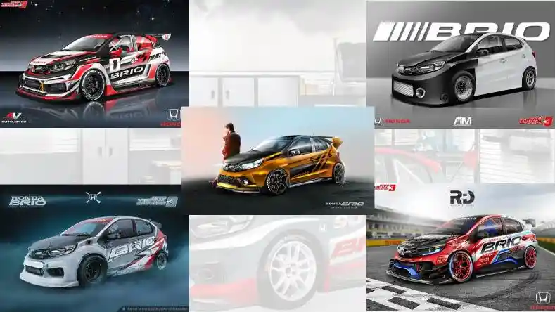 Berita - 20 Hasil Modifikasi Virtual Brio Terbaik di Indonesia, Bisa Dijadikan Ide Untuk Mobil Anda.