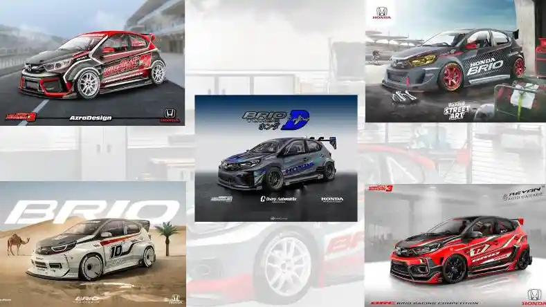 Foto - 20 Hasil Modifikasi Virtual Brio Terbaik di Indonesia, Bisa Dijadikan Ide Untuk Mobil Anda.