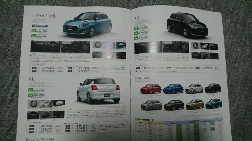 Foto - Suzuki Swift Generasi Terbaru Mulai Beredar Brosurnya, Ada Varian Hybrid